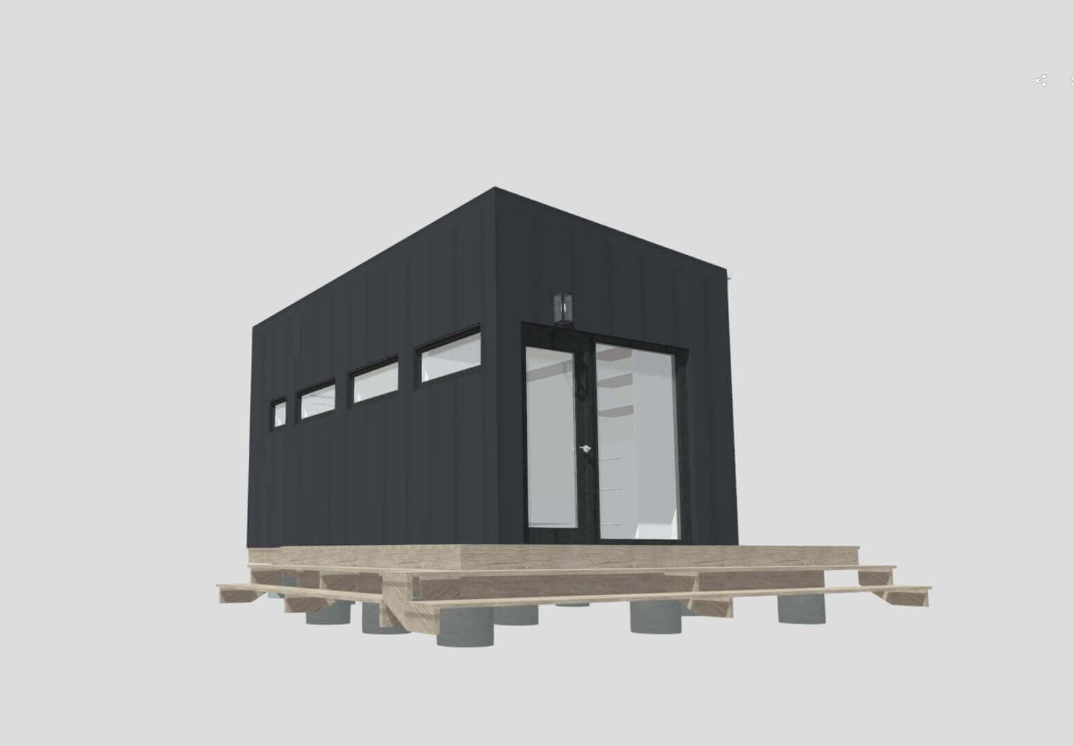 OpenPlan 1 Bath 200 sq ft. w. kitchenette $31,000